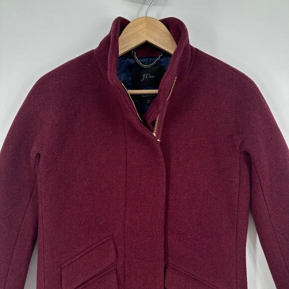 J. Crew Nello Gori Cocoon Coat in Italian Stadium Cloth Wool Blend Jacket - Picture 6 of 14